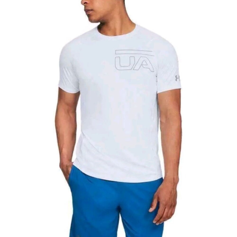 Under Armour Men's UA HeatGear Fitted MK-1 Performance T Shirt XL